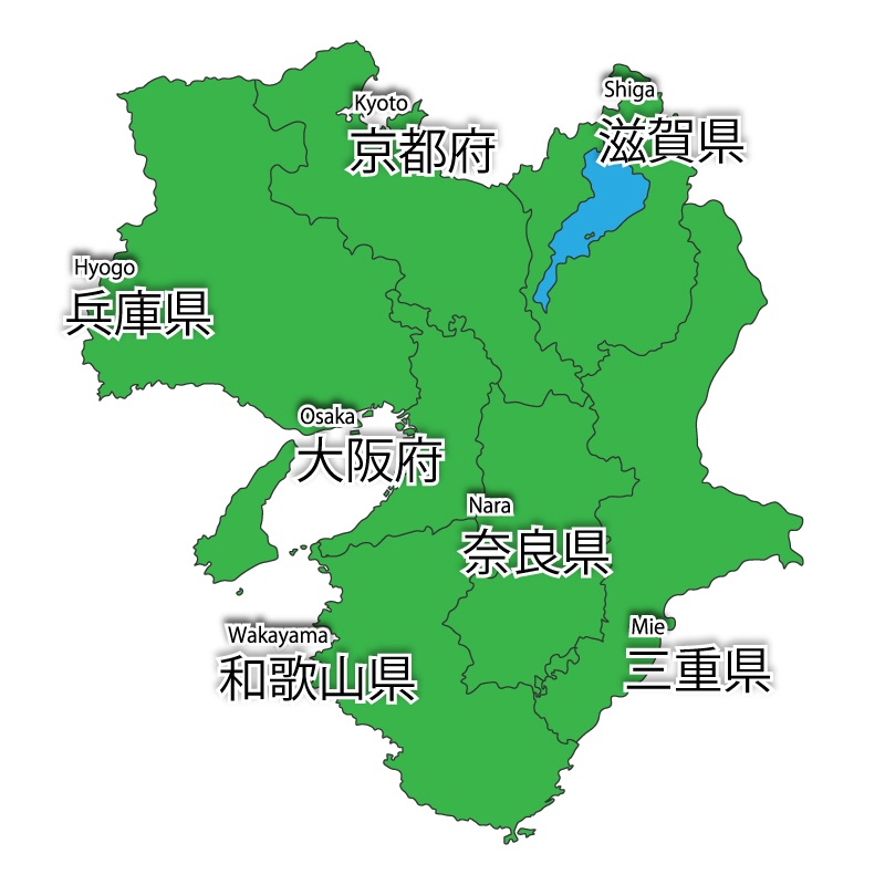 対応エリア地図